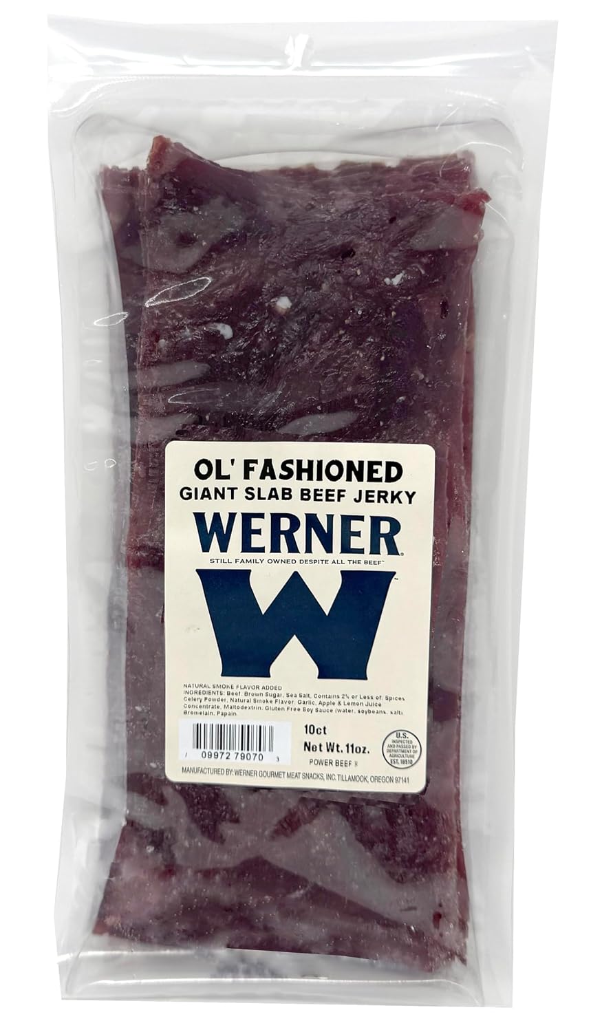 Werner-Slab-Beef-Jerky-Old-Fashioned-Jerky-Slab-10-Count-|--Giant-Jerky-Slab,-Sliced-108
