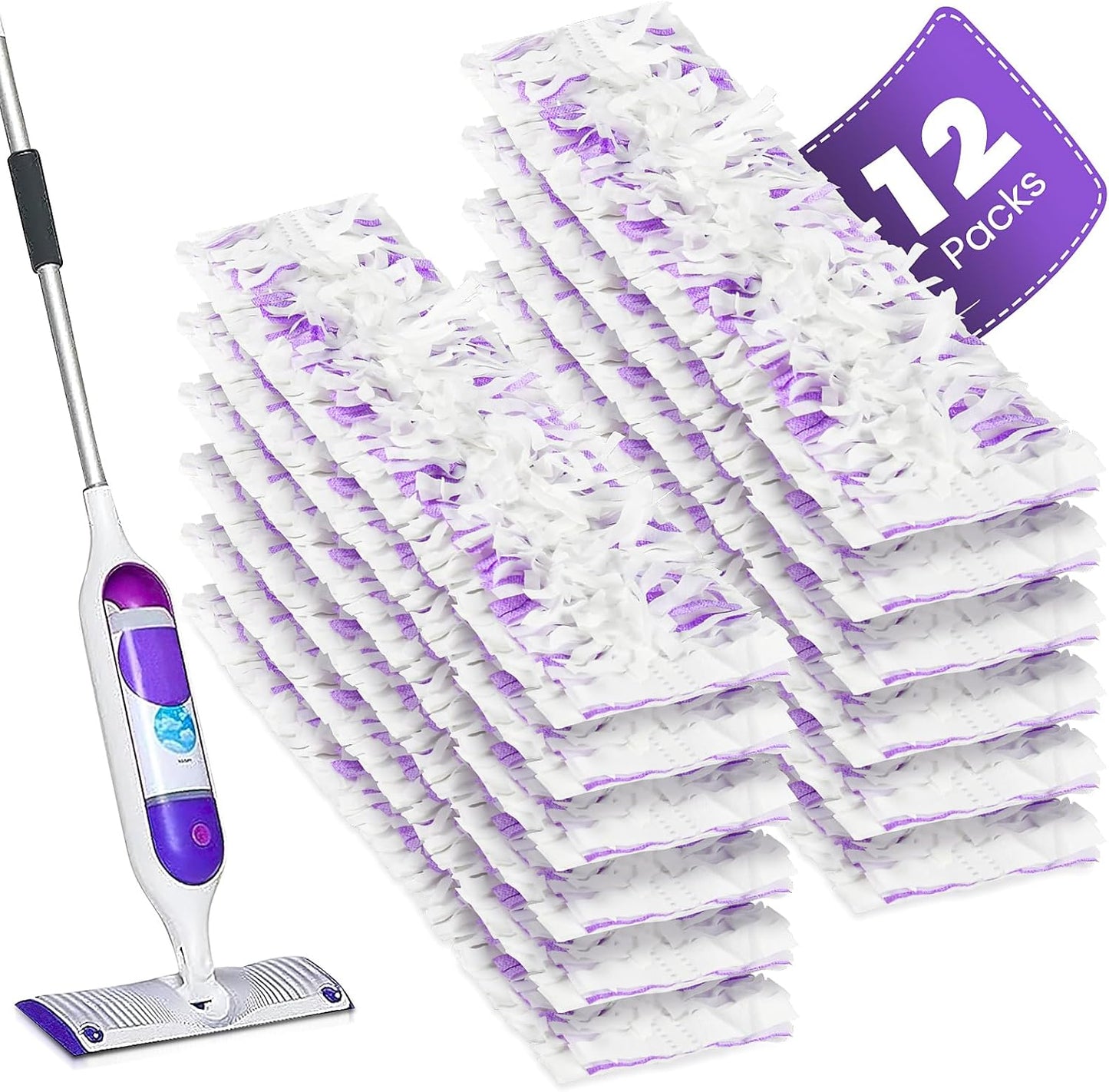 12-Pack-Power-Mop-Refills-Compatible-with-Swiffer-Power-Mop,-4943
