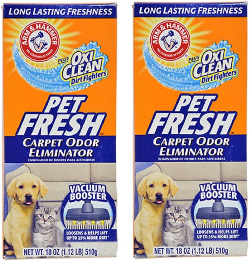 Arm-&-Hammer-Pet-Fresh-Carpet-Odor-Eliminator-Plus-Oxi-Clean-Dirt-Fighters,-18-oz,(PACK-963