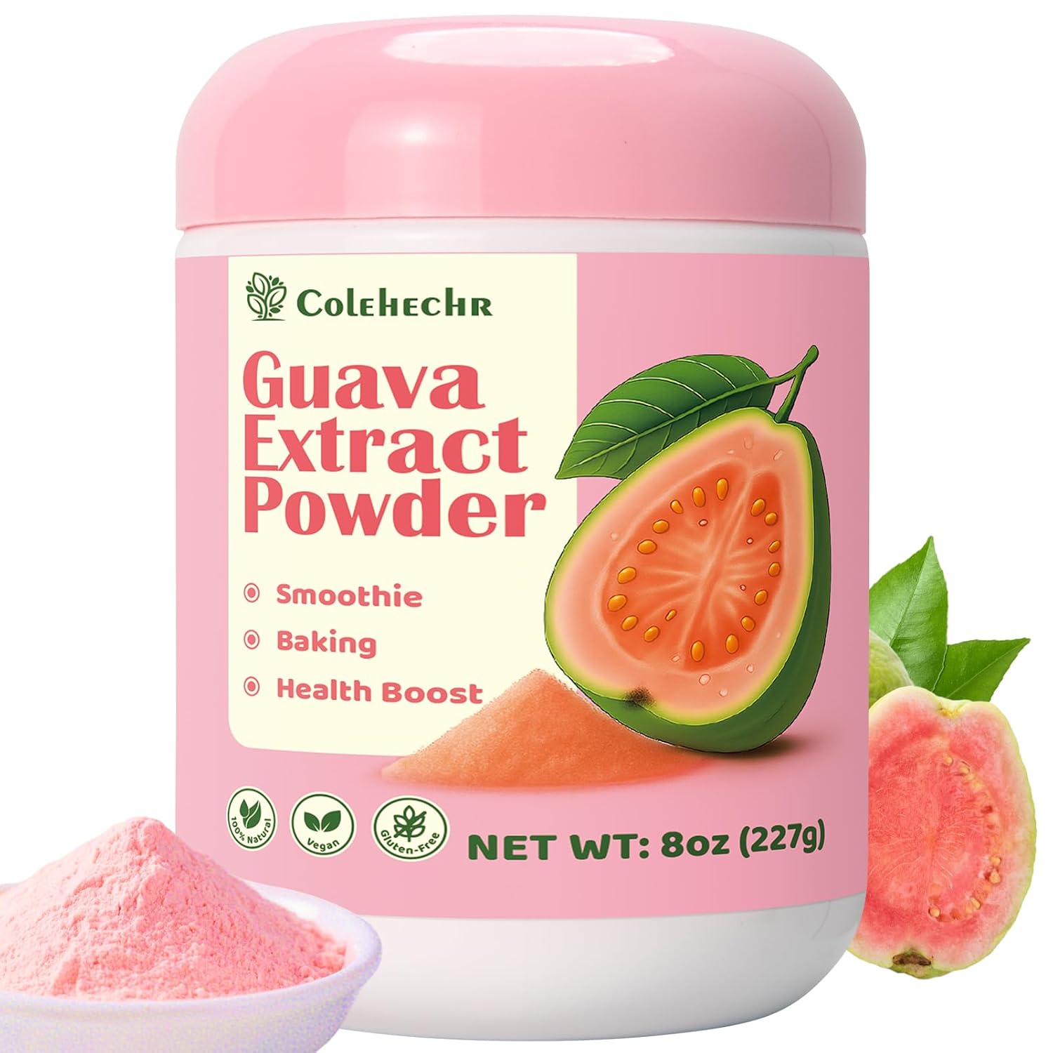 Guava-Pulp-Extract-Powder-227-g-(8-oz)-Fresh-Guava-Powder-for-Cake-Cream,-612
