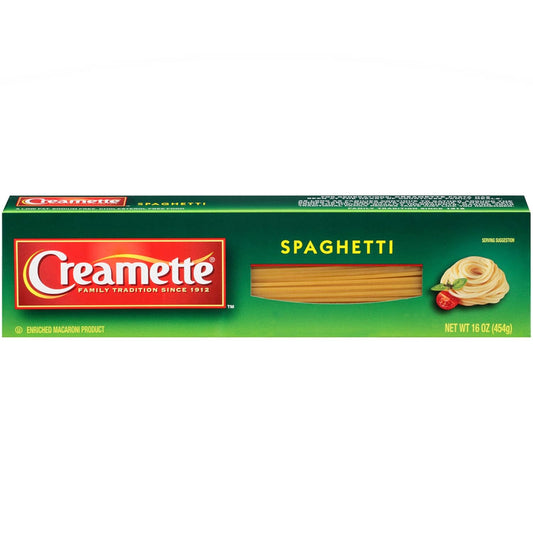Creamette-Pasta,-Spaghetti,-16-oz-Box---------829