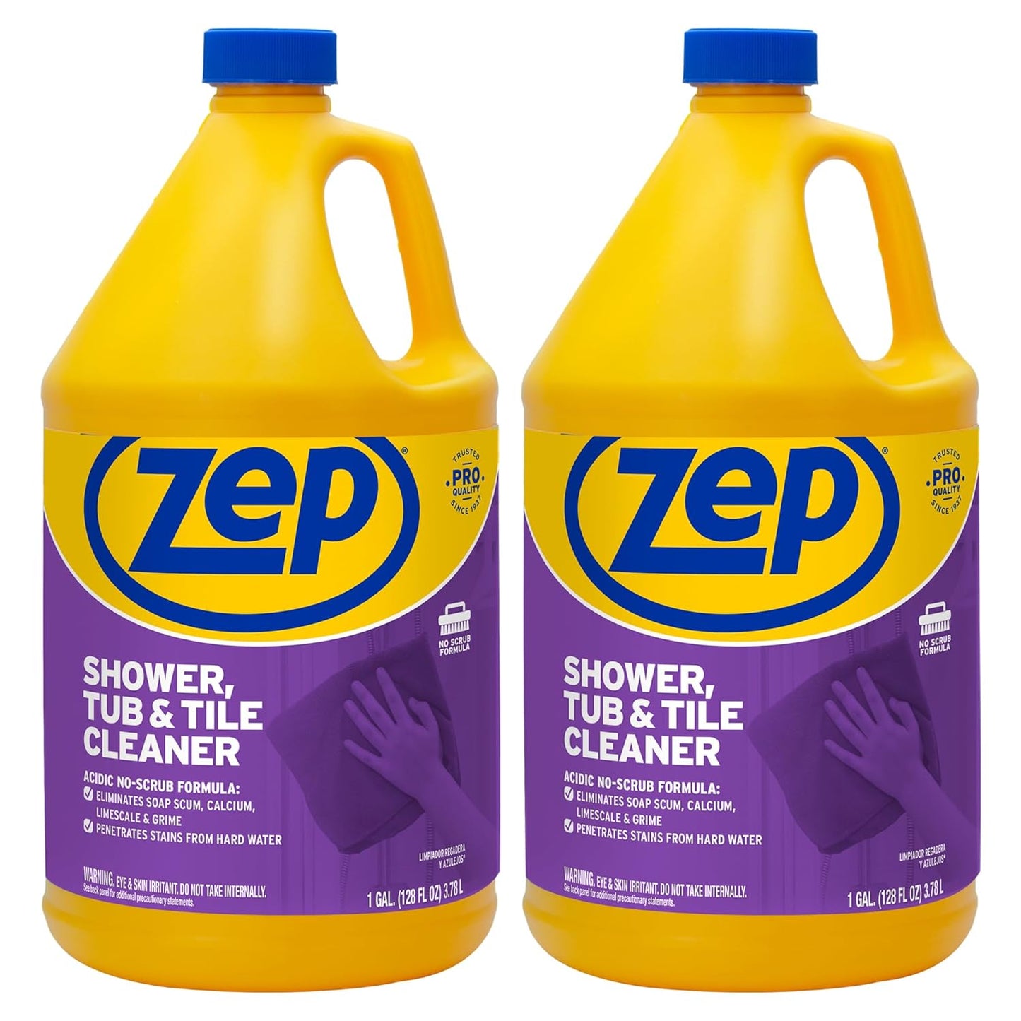 Zep-Shower-Tub-and-Tile-Cleaner-1-Gallon-ZUSTT128-(Case-2359
