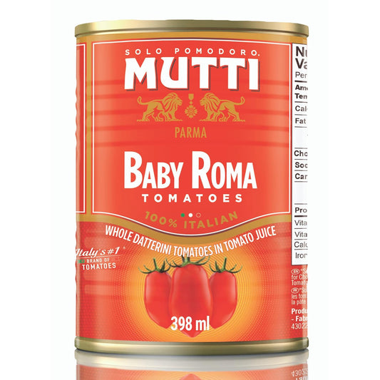 MUTTI-TOMATE-BEBÉ-ROMA-14OZ---------866
