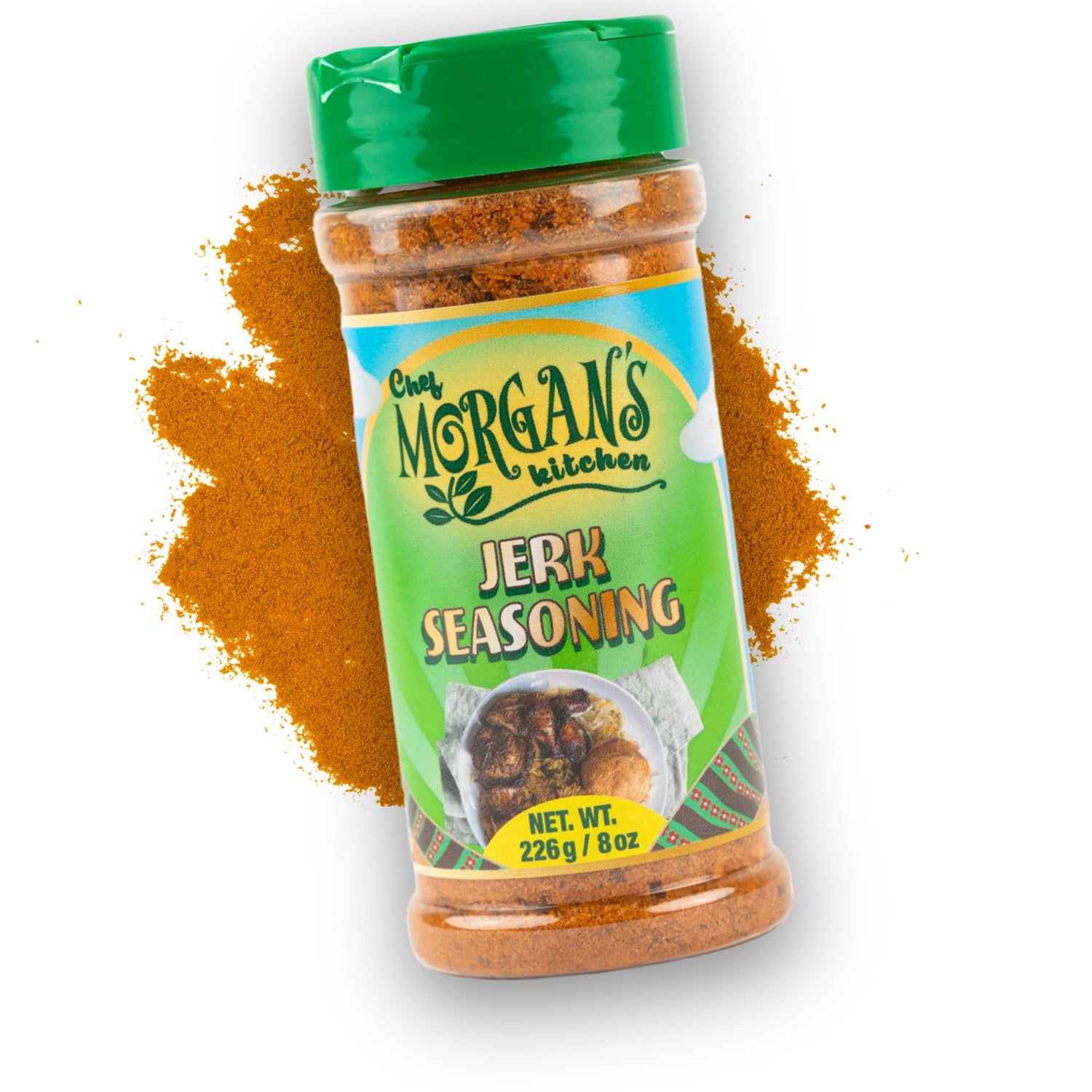 Chef-Morgan’s-Kitchen-Jerk-Seasoning-–-MSG-&-Gluten-Free,-8oz.-Authentic-60