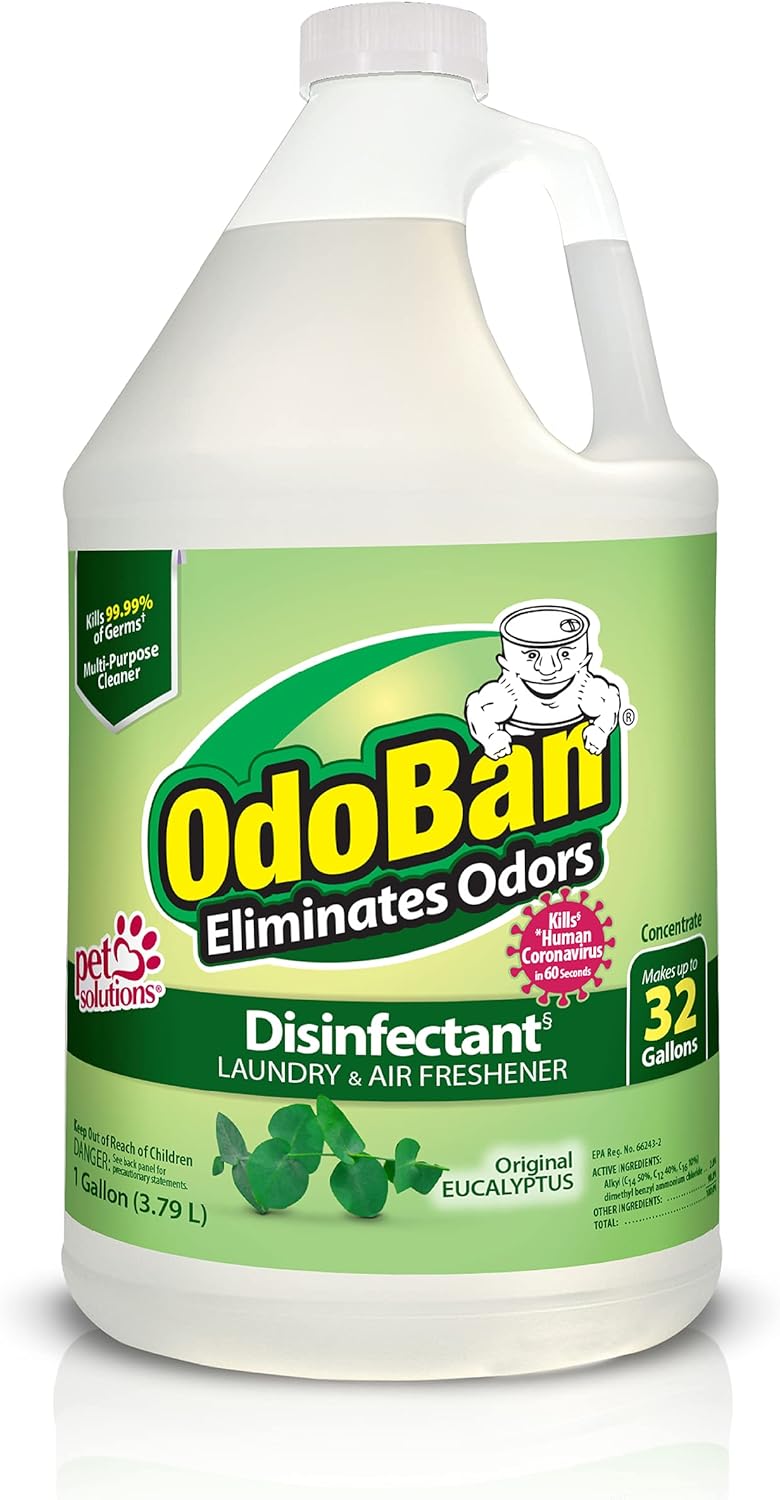 OdoBan-Disinfectant-Concentrate-and-Odor-Eliminator,-Made-in-the-USA,-Original-Eucalyptus-Scent,-1-Gallon-2075