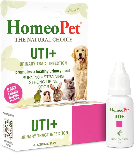 HomeoPet-UTI+-Urinary-Tract-Supplement-for-Dogs-and-Cats,-15-Milliliters-|-Natural-1586