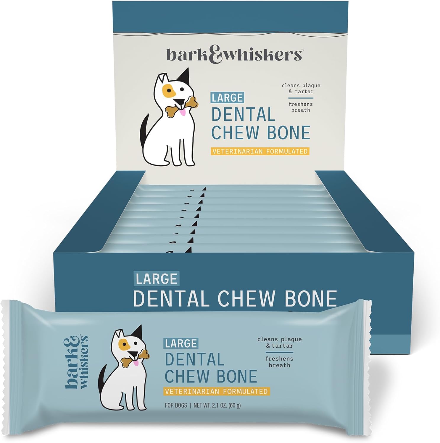 Dental-Chew-Bones-for-Dogs,-Large,-1-Box-1821