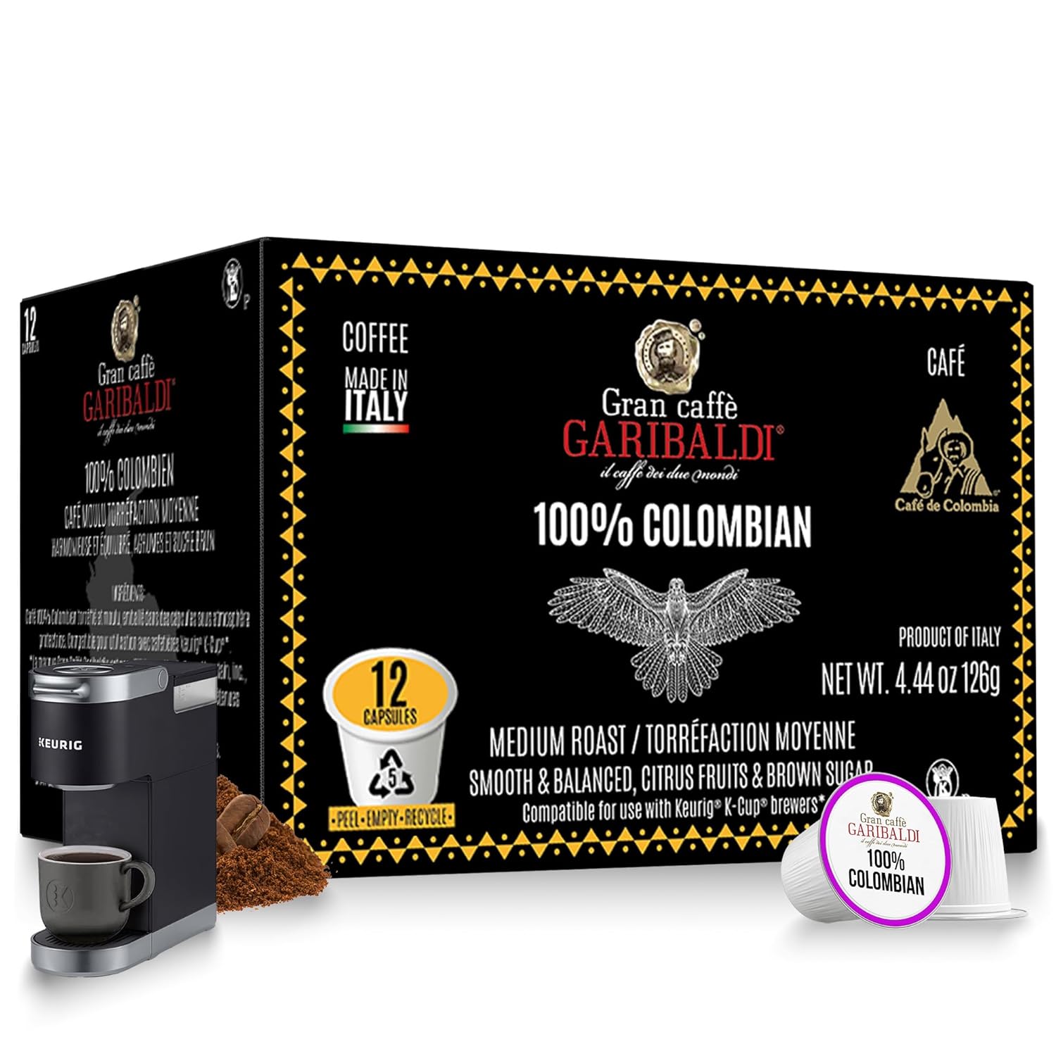 Caffè-Garibaldi-Colombian-Coffee-Pods,-for-Keurig-K-Cup-Brewers,-Single-Serve-Cups-with-1651
