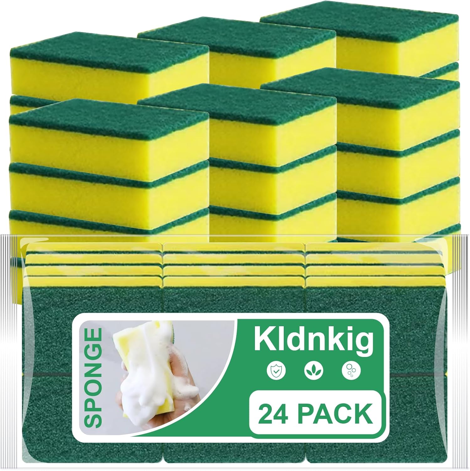24-Pack-Kitchen-Cleaning-Sponges,Scrub-Sponges,Non-Scratch-Scrub-Dish-Sponge-Safe-on-Non-Stick-Cookware,Stink-Free-Clean---674