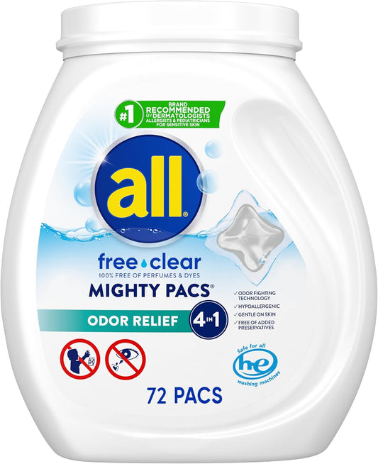 all-Unit-Dose-Laundry-Detergent,-Mighty-Pacs,-Free-Clear,-Odor-Relief,-72-1101