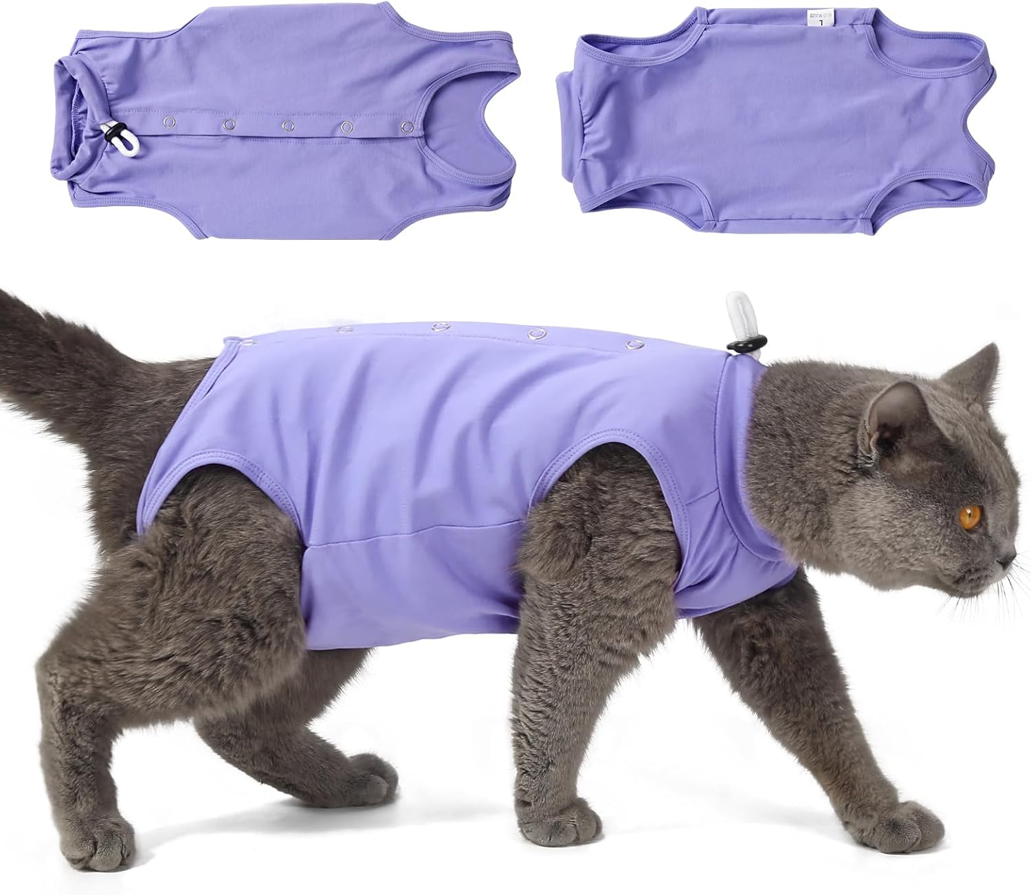 LIANZIMAU-Cat-Recovery-Suit-Female-Cat-Onesie-After-Surgery-Spay-Neuter-Cone-Alternative-737