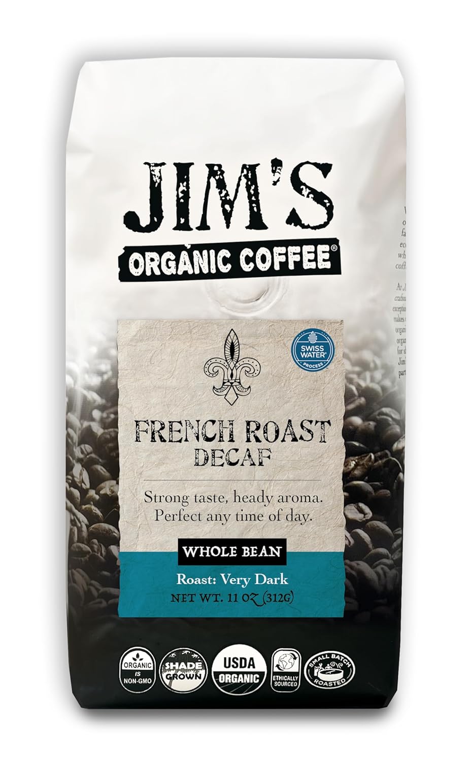 Jim’s-Organic-Coffee-–-French-Roast-Decaf:-Whole-Bean-Dark-Roast-(11oz)--1-1083