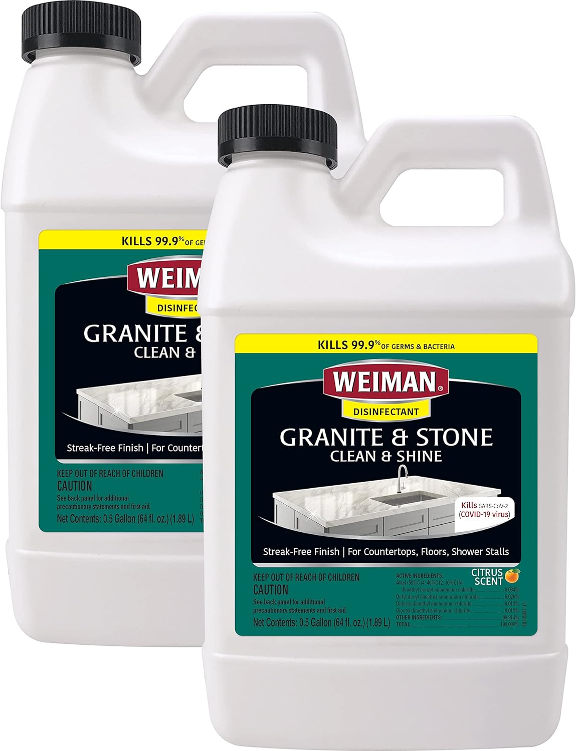 Weiman-Disinfecting-Granite-Cleaner-and-Polish---64-Ounce-(2-3703