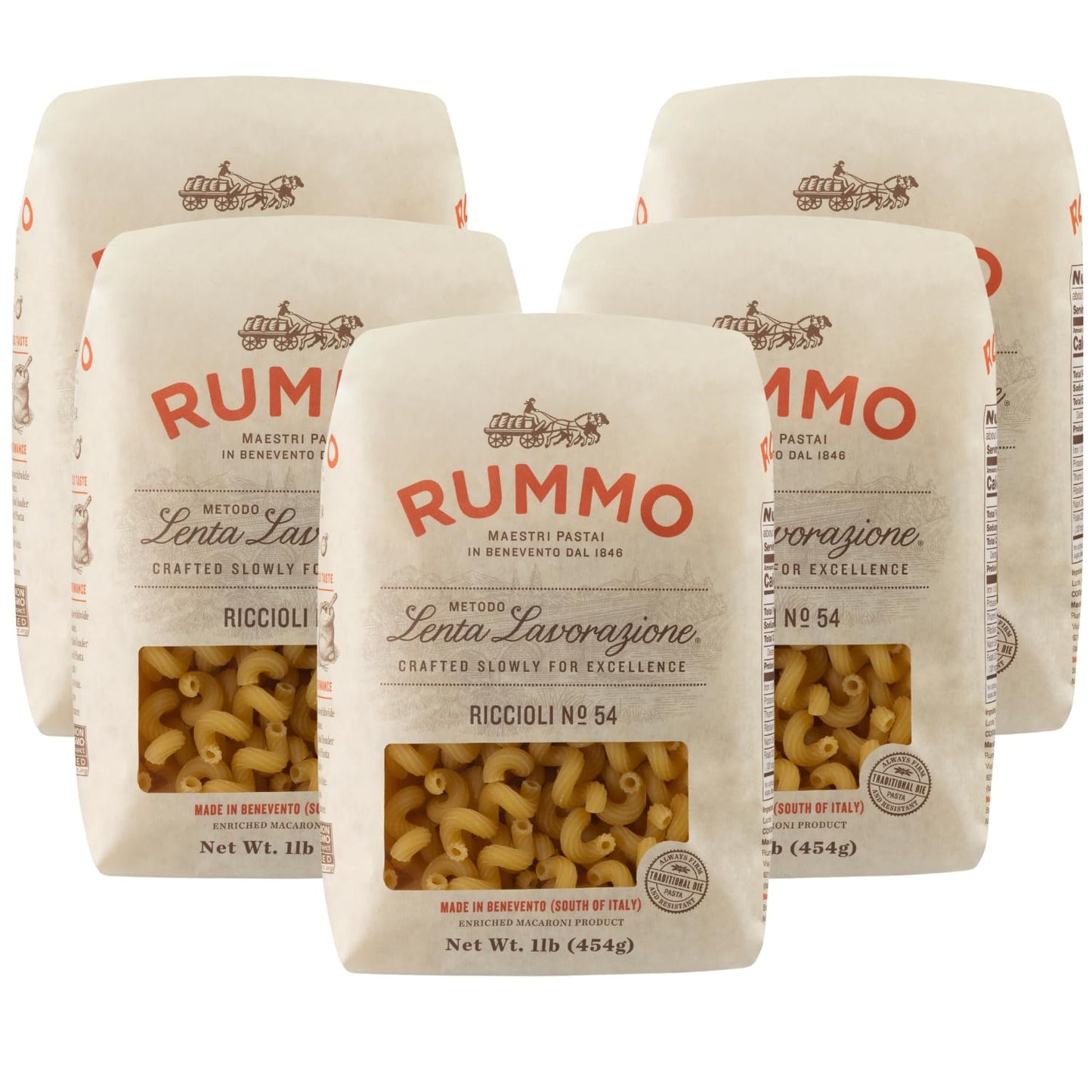 Rummo-Riccioli-Pasta-N.54---Cavatappi-Pasta-Noodles,-966