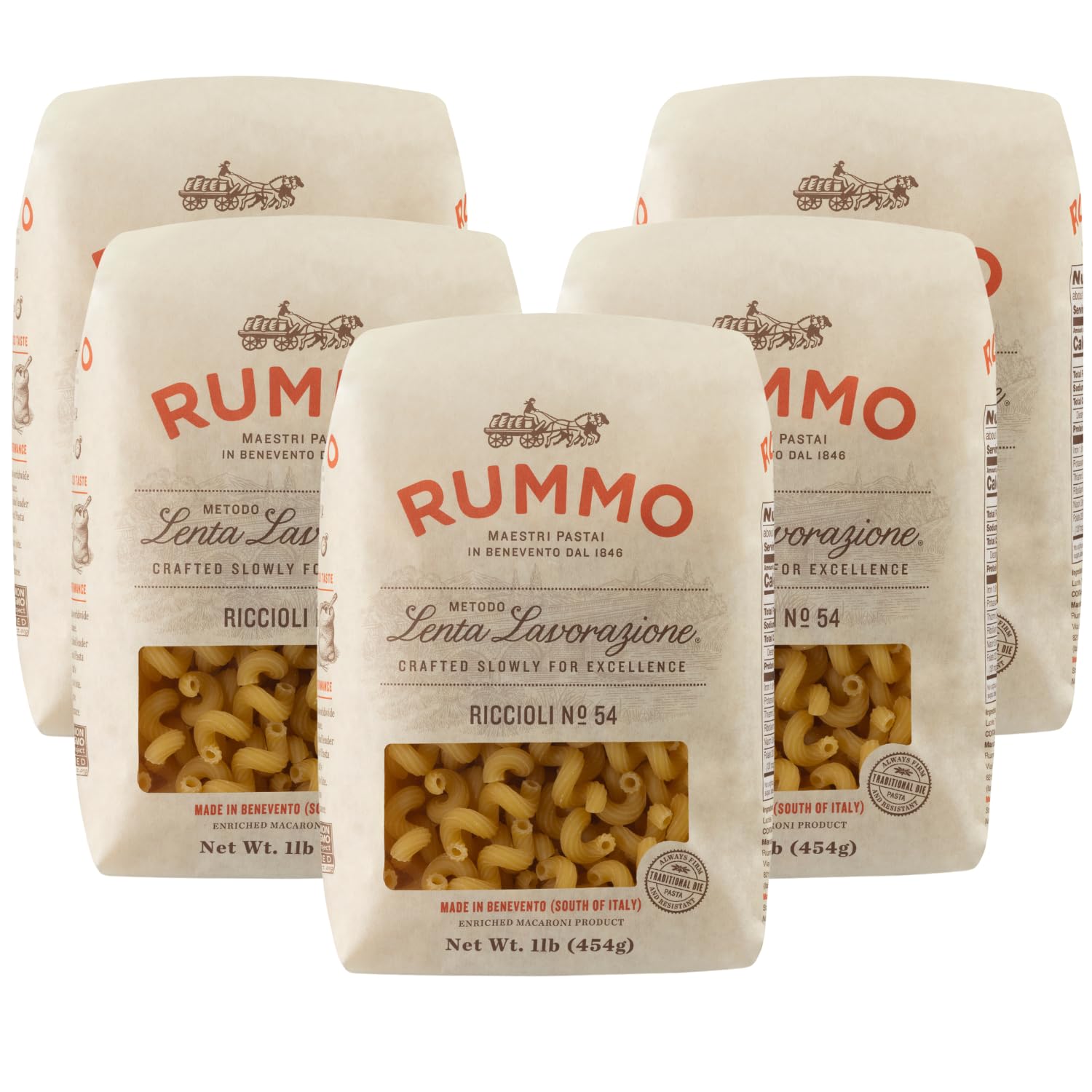 Rummo-Riccioli-Pasta-N.54---Cavatappi-Pasta-Noodles,-966
