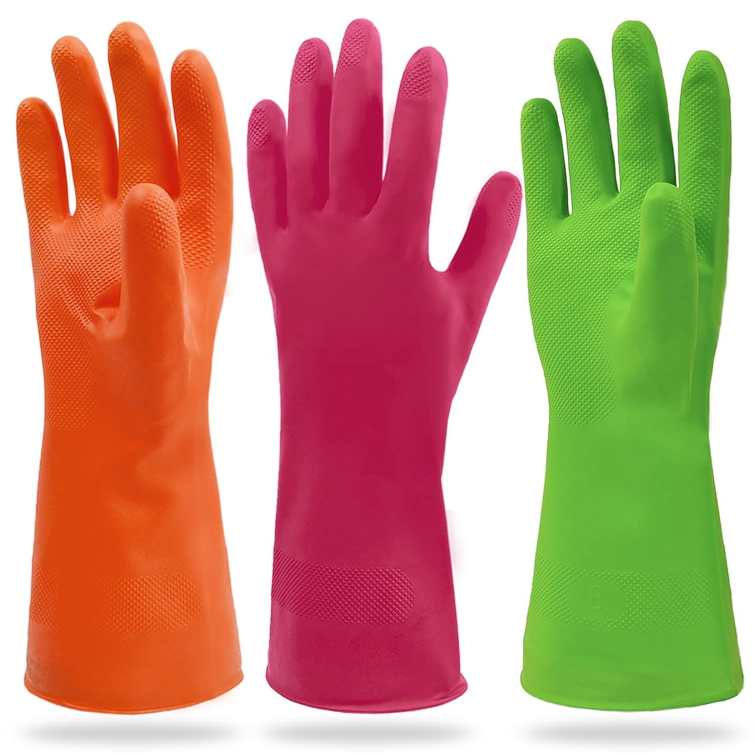Cleanbear-Synthetic-Rubber-Gloves,-Medium-Size,-11.8-Inches,-3-Pairs-4440