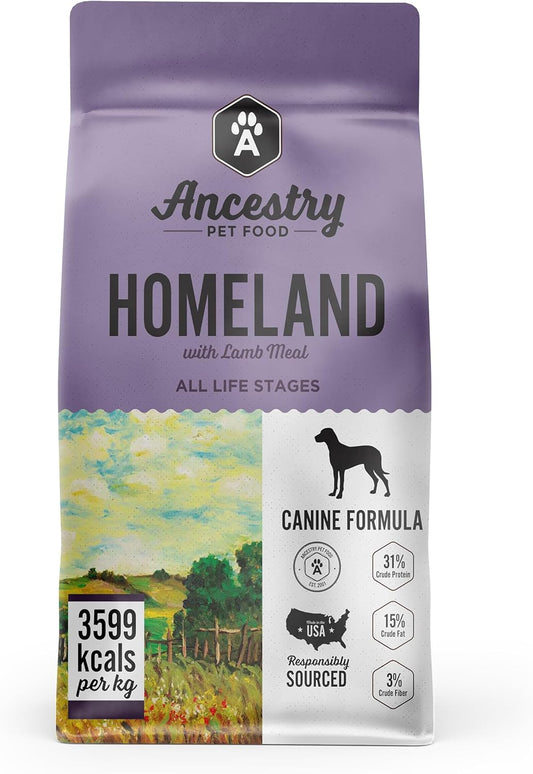 Ancestry-Homeland-Dog-Food,-Lamb-Meal-&-Sweet-Potato,-Blend-of-Lamb,-Duck,-175