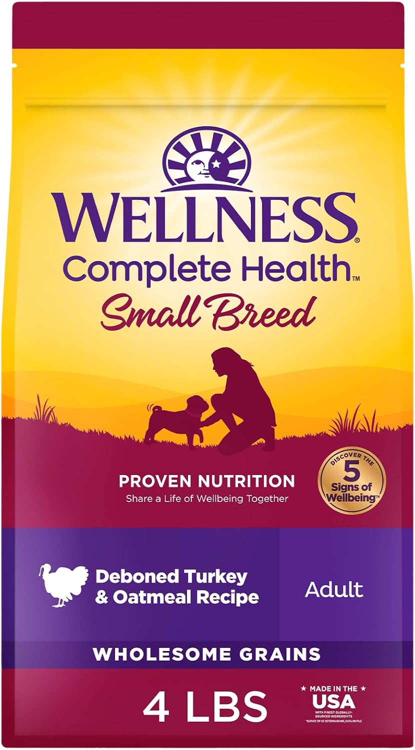 Wellness-Complete-Health-Dry-Dog-Food,-Small-Breed,-Wholesome-Grains,-Natural,-Turkey-&-2420