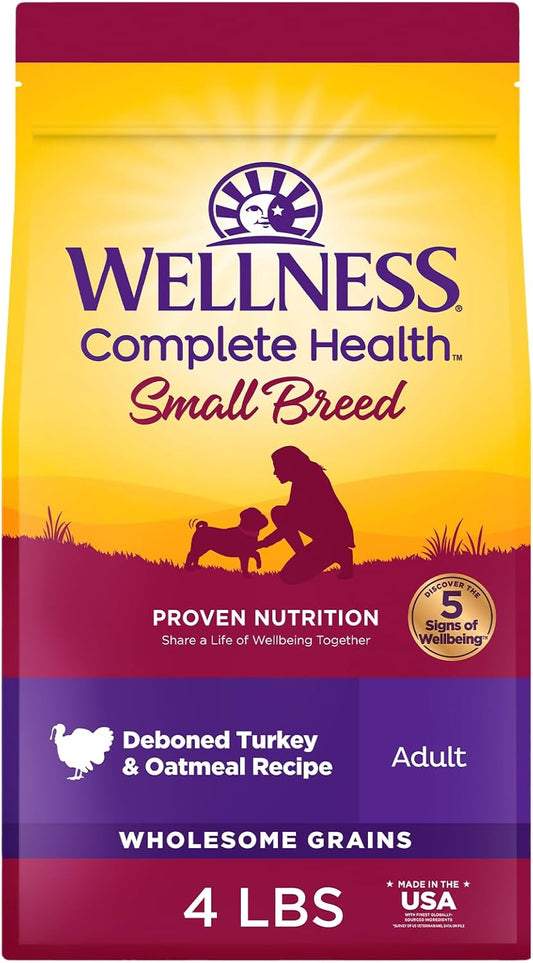 Wellness-Complete-Health-Dry-Dog-Food,-Small-Breed,-Wholesome-Grains,-Natural,-Turkey-&-2420