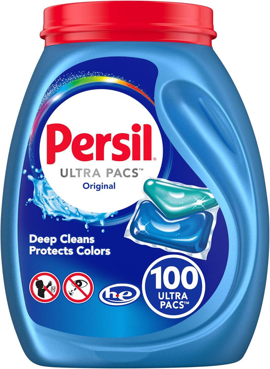Persil-Ultra-Pacs-Original-Everyday-Clean-Laundry-Detergent,-100-count-3985
