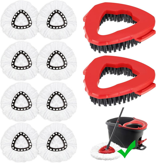 10-Pack-Compatible-with-O-Cedar-Mop-Heads:-2-Spin-Mop-Scrub-1350