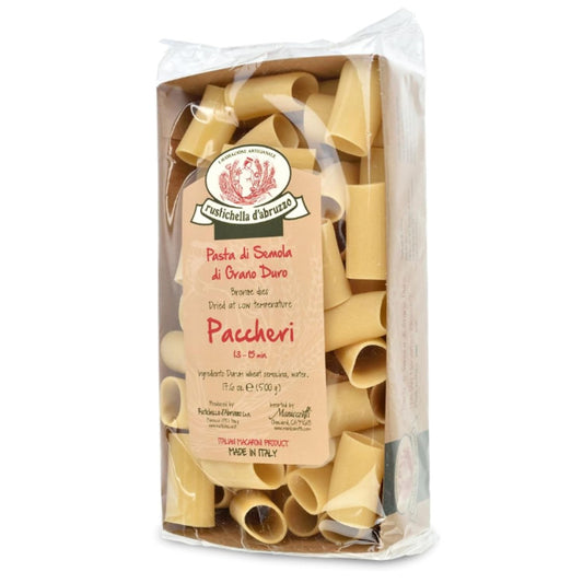Rustichella-d'Abruzzo-Paccheri-Pasta---500g-Classic-Durum-Wheat-Tube-557