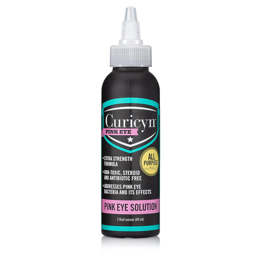 Curicyn-Pink-Eye-Solution-(3-oz),-Dog-Eye-Drops,-Conjunctivitis-Eye-for-235