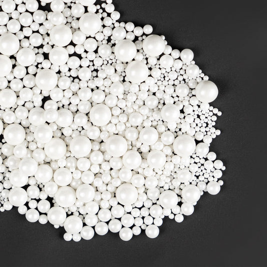 Edible-White-Pearl-Sugar-Sprinkles,-130g/4.58oz,-Candy-4403