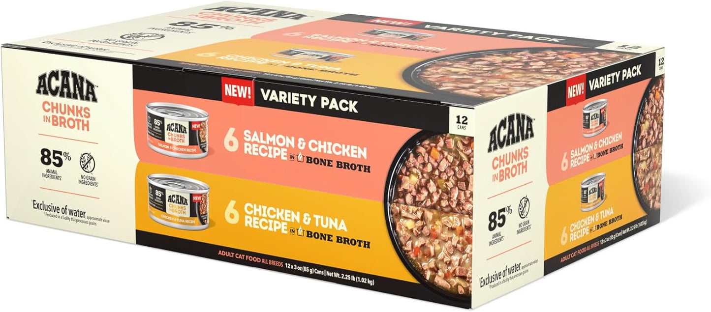ACANA-Chunks-in-Broth-Wet-Cat-Food-Variety-Pack:-Salmon-&-+-&-Recipes1130