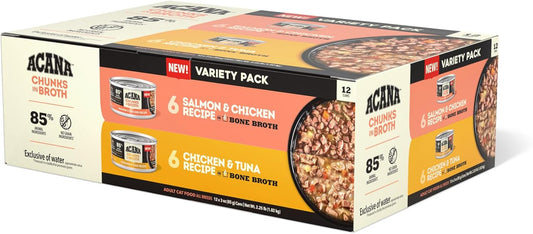 ACANA-Chunks-in-Broth-Wet-Cat-Food-Variety-Pack:-Salmon-&-+-&-Recipes1130