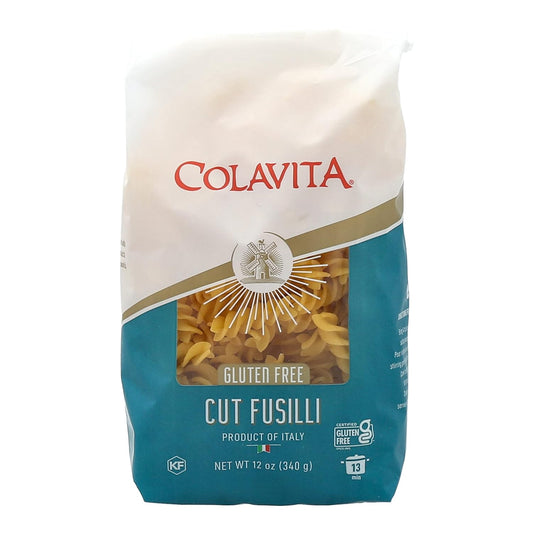 Colavita-Pasta---Gluten-Free-Cut-Fusilli,-12-oz---of-90