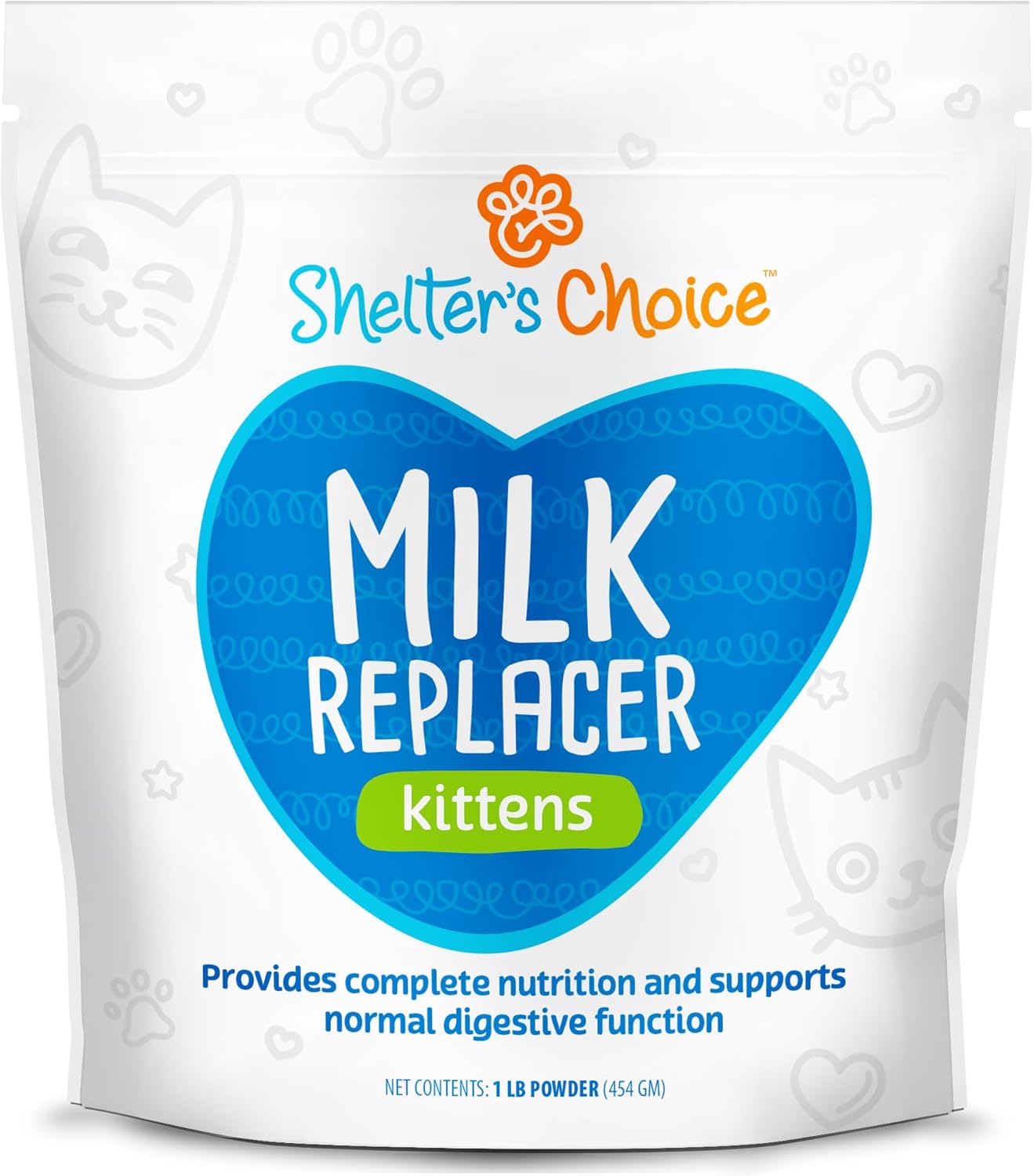 Revival-Animal-Health-Shelter’s-Choice-Kitten-Milk-Replacer-Powder,-Complete-and-Milk-for-and835