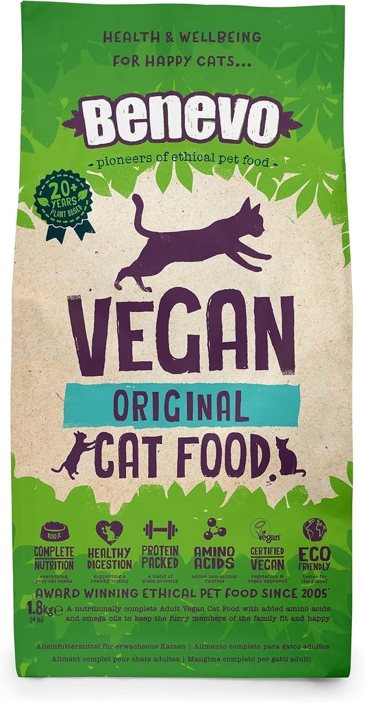 Benevo-Vegan-cat-Food-for-Adult-Cats-1.8kg.-Holistic,-Meat-Free,-Complete,-Non-gm-Dry-920