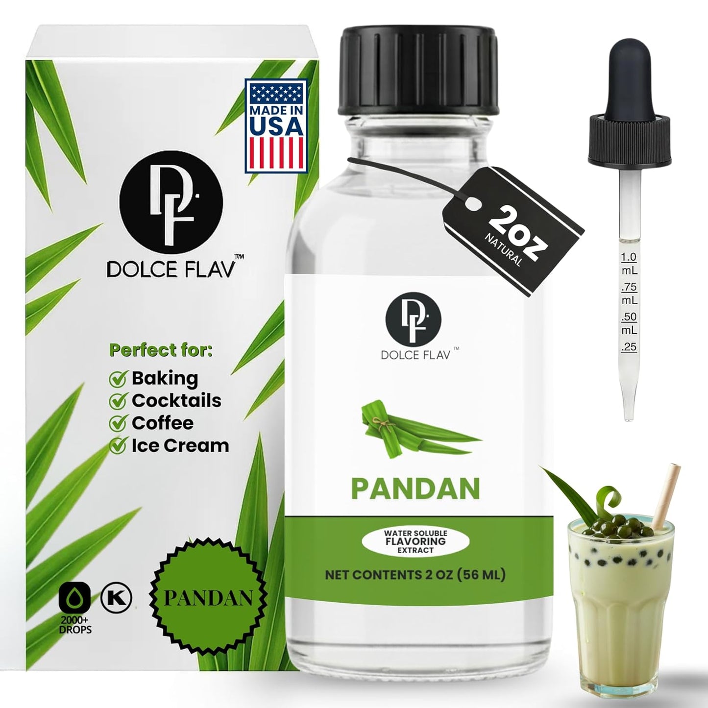 Dolce-Flav-Pandan-Extract,-Water-Soluble-–-2-oz-|-Southeast-Asian-for-Desserts,-1652
