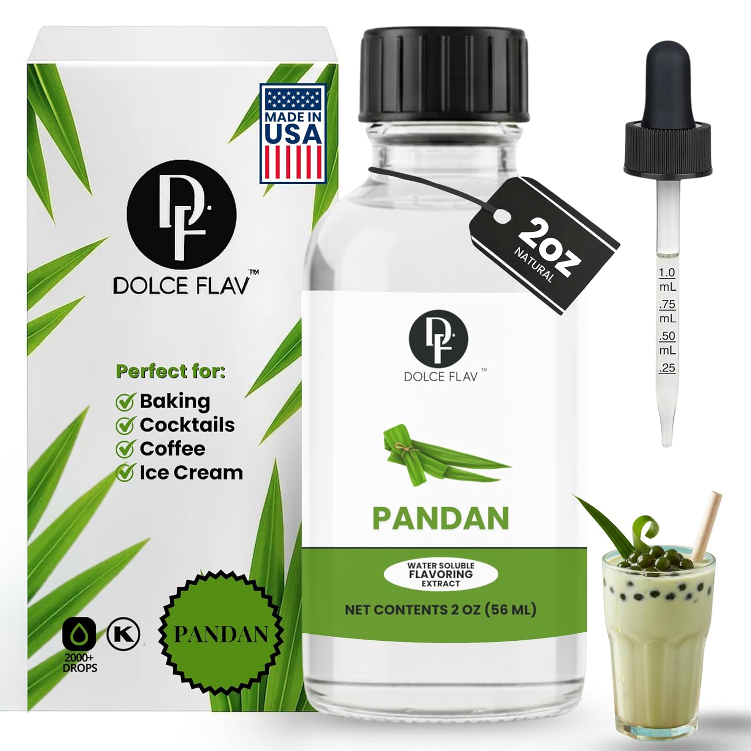 Dolce-Flav-Pandan-Extract,-Water-Soluble-–-2-oz-|-Southeast-Asian-for-Desserts,-1652