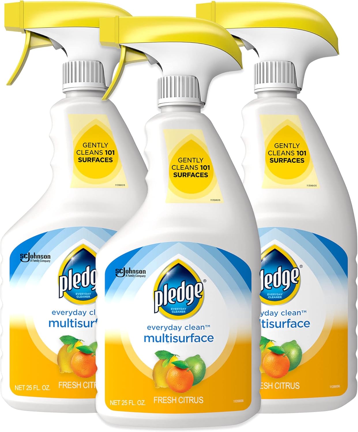 Pledge-pH-Balanced-Multisurface-Cleaner-Spray-for-Everyday-Care,-Fresh-Citrus-Scent,-25oz-(Pack-of-3)-1284