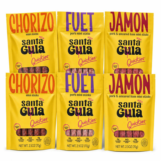 Santa-Gula-Quickies,-Dry-Cured-Mini-Meat-Sticks,-High-Protein-Pork-Snacks-With-456