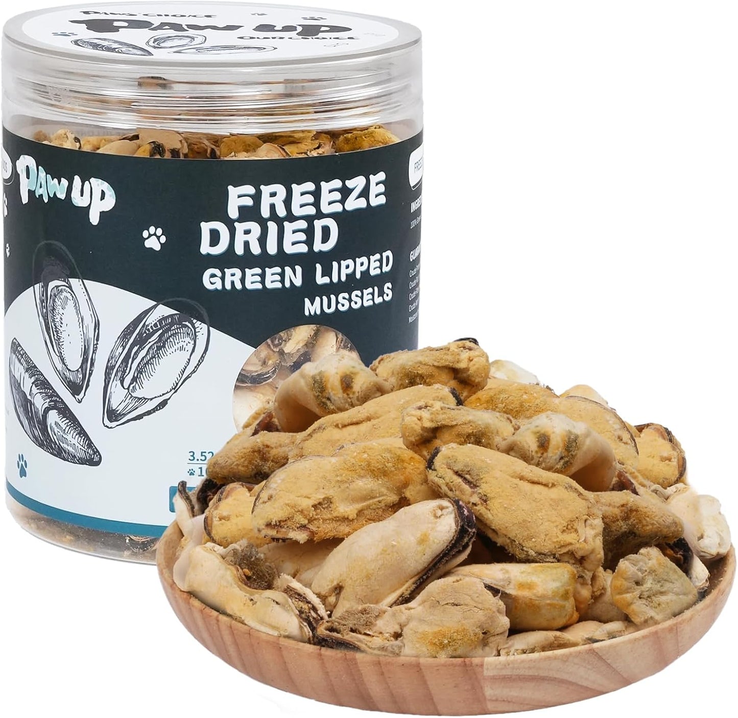 PAWUP-Freeze-Dried-Green-Lipped-Mussels-Dog-Treats-–-Raw-Single-Ingredient-Snacks-1871