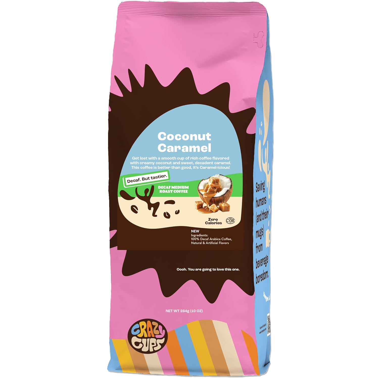 Crazy-Cups-Decaf-Flavored-Ground-Coffee,-Decaffeinated-Coconut-Caramel-Coffee,-For-Brewing-Flavored-2003