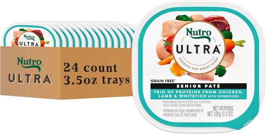 Nutro-Ultra-Wet-Dog-Food-Senior-Pate-Trio-of-Proteins-Chicken,-Lamb-&-1325