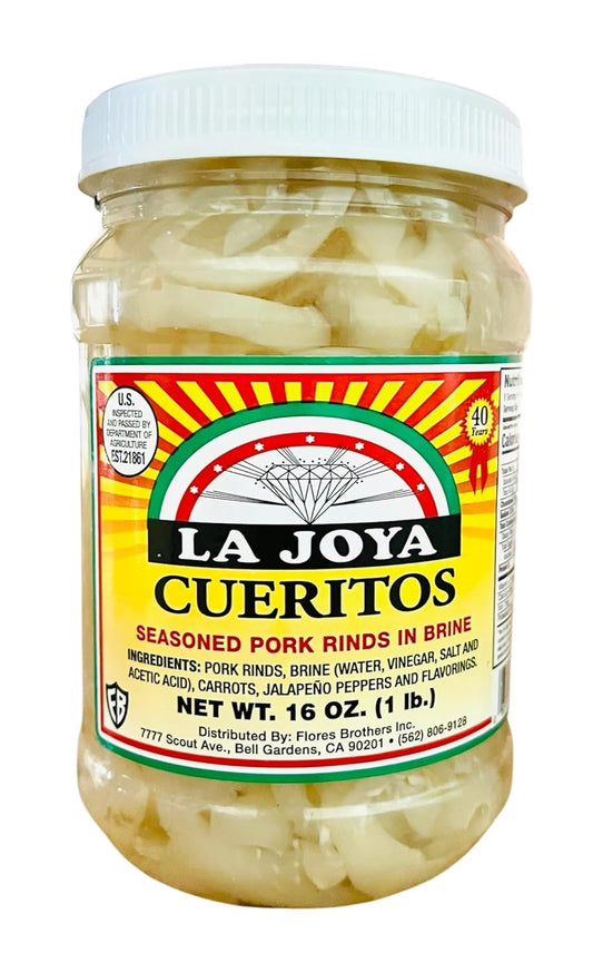 La-Joya-Cueritos-Cortezas-de-cerdo-sazonadas-en-salmuera,-pieles-de-cerdo-escabeche-505
