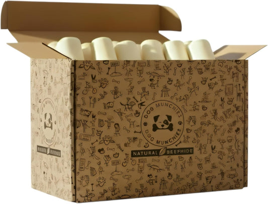 Retriever-Roll-46304-inch-Natural-Rawhide-(20-Pack)---Dog-Chew---510