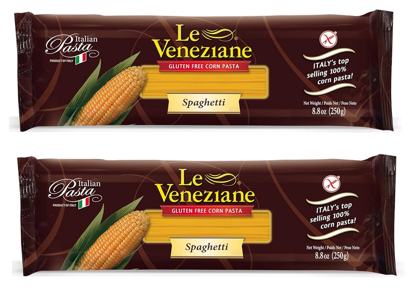 Le-Veneziane-Italian-Gluten-Free-Spaghetti-(2-Pack)-8.8-oz.---827