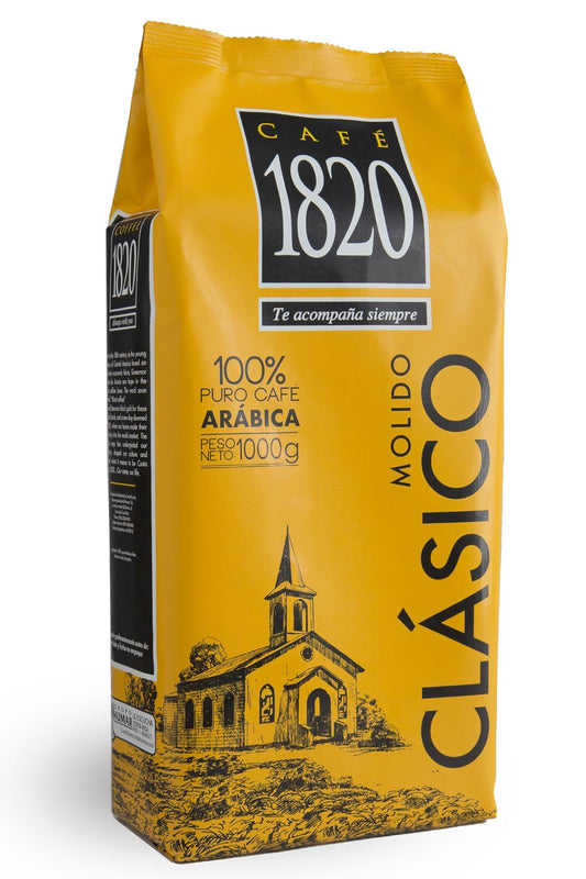 Café-1820-Classic,-Café-molido-costarricense-premium,-1-arábica,-tostado-oscuro,-de2956