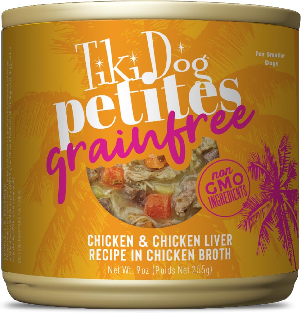 Tiki-Dog-Petites-Grain-Free,-Chicken-with-Chicken-Liver,-Heart-&-Gizzard,-Nutrient-1008