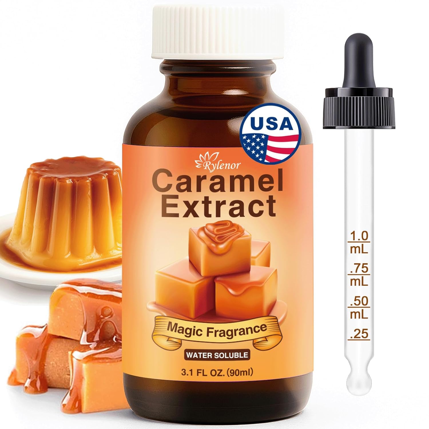 Rylenor-3-Oz-Natural-Caramel-Extract-for-Baking,-Pudding-Cupcakes-&-Ice-Water-Soluble-Concentrated-1702