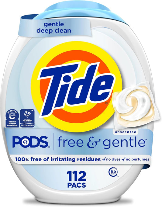 Tide-PODS-Free-&-Gentle-Laundry-Detergent-Soap-Pacs,-112-Count,-Tide-1786
