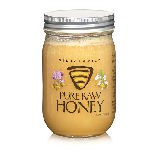 Selby-Family-Honey---Pure-Raw-Wyoming-Clover,-16-Oz,-Pack-of-----193