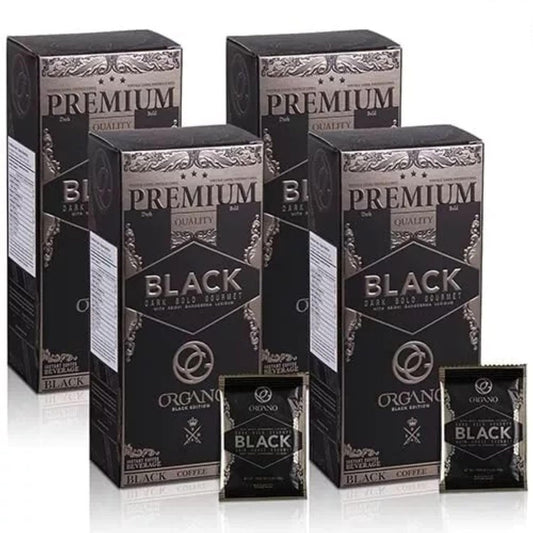 ORGANO-4-Boxes-Gourmet-Black-Coffee,-1-Certified-Ganoderma-Lucidum-(120-Sachets)---1201