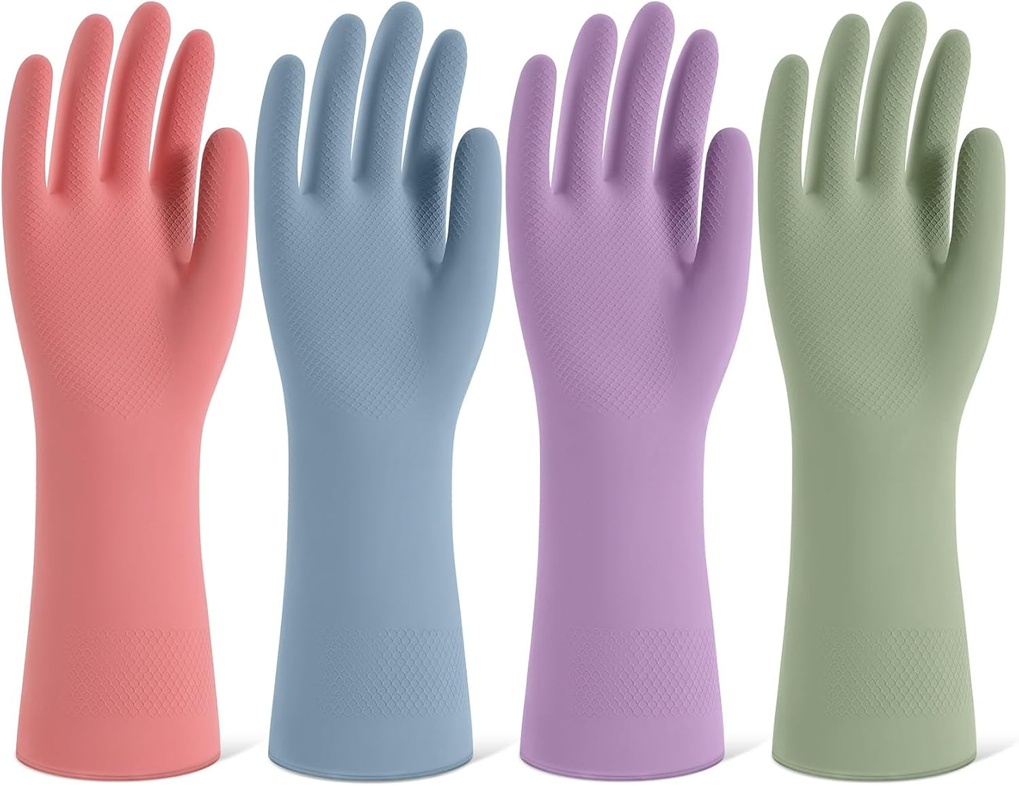 Rubber-Cleaning-Gloves-for-Dishwashing,-4-Pairs-Reusable-Kitchen-Gloves-for-Washing-Dishes-and-Household-2090